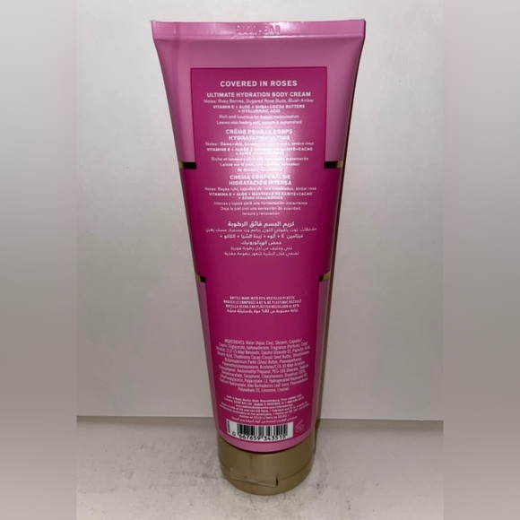 Bath & Body Works Covered In Roses Body Cream 8oz Luxury Collection New - Picture 2 of 4